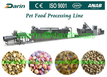 150kg/h - 500kg/h ξεραίνουν τα τρόφιμα σκυλιών κατοικίδιων ζώων κατασκευάζοντας τη μηχανή, εξωθητής τροφίμων σκυλιών