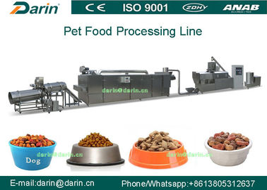 Επαγγελματική αυτόματη γραμμή παραγωγής εξωθητών τροφίμων της Pet σκυλιών με το CE