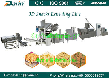 Ξεφγμένη μηχανή εξωθητών τροφίμων/τηγανίζοντας γραμμή επεξεργασίας τροφίμων πρόχειρων φαγητών