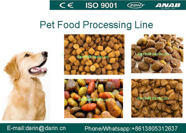 Ξηρός εξοπλισμός επεξεργασίας τροφίμων σκυλιών δύο τόνου/επιπλέοντα τρόφιμα ψαριών που εξωθεί τη μηχανή