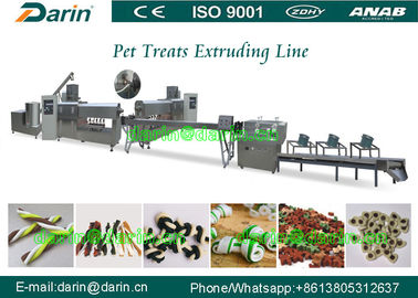 Οδοντική στριμμένη προσοχή μηχανή 145kw 100kg/hr κατασκευαστών τροφίμων σκυλιών πρόχειρων φαγητών της Pet