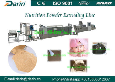 Δίδυμη μηχανή εξωθητών τροφίμων βιδών, τροποποιημένη γραμμή παραγωγής αμύλου