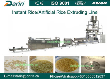 Μηχανή εξωθητών τροφίμων πρόχειρων φαγητών/τεχνητό ρύζι που εξωθεί τη γραμμή με το CE