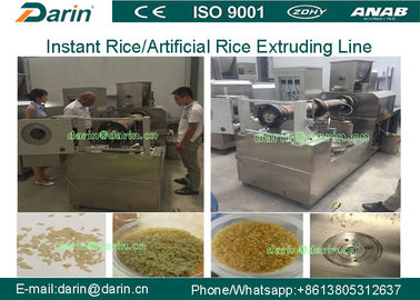 Μηχανή εξωθητών τροφίμων πρόχειρων φαγητών/τεχνητό ρύζι που εξωθεί τη γραμμή με το CE