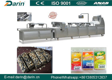400-600kg/hr ξεφγμένος φραγμός δημητριακών Chikki ρυζιού που κατασκευάζει το ανοξείδωτο 304 μηχανών