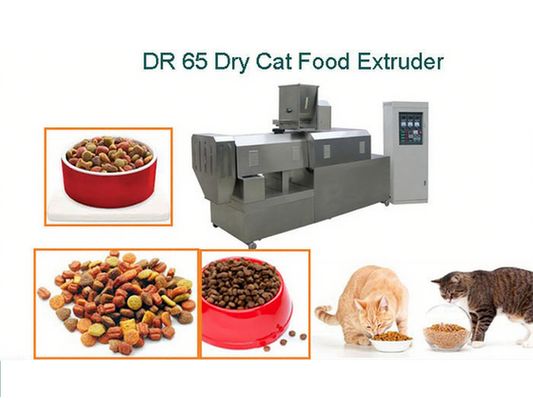 Γραμμή Παραγωγής Υγιεινής Τροφής για Σκύλους σε Συσκευή SUS304, Μηχανή Εξώθησης Πλωτής Τροφής για Ψάρια, Εγκατάσταση Επεξεργασίας