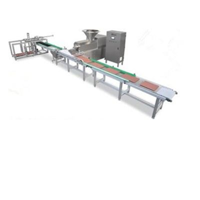 SUS304 της Pet τροφίμων εξωθητών αυτόματη κρέατος φραγμών εισόδων κρύα γραμμή παραγωγής ανοξείδωτου βιδών εξώθησης ενιαία