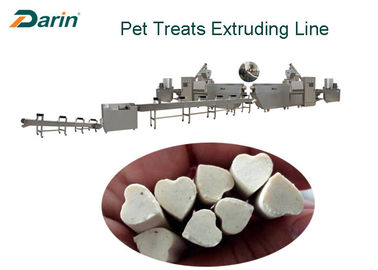 Οδοντική γραμμή παραγωγής προϊόντων πρόχειρων φαγητών τσίχλας εξωθητών τροφίμων σκυλιών προσοχής SS