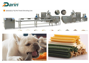 Το ενιαίο χρώμα μεταχειρίζεται τη μηχανή Pet κατασκευαστών τροφίμων σκυλιών τσίχλας μεταχειρίζεται τον εξοπλισμό