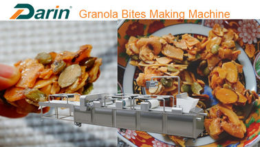 Φραγμός Granola φραγμών δημητριακών ανοξείδωτου που κατασκευάζει τη μηχανή κυλώντας διαμορφώνοντας την τέμνουσα μηχανή