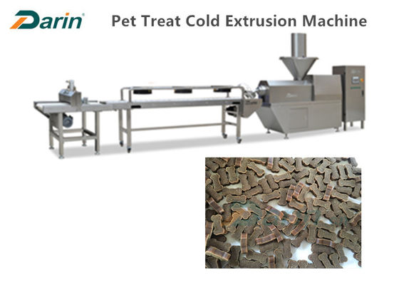 Jerky εξοπλισμός κατασκευής τροφίμων σκυλιών γραμμών 300-500kg/hr παραγωγής προϊόντων της Pet