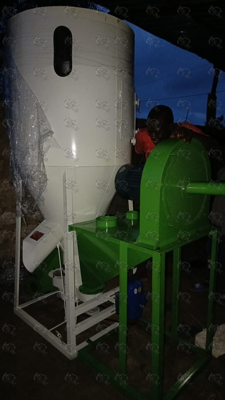 τελευταία εταιρεία περί Nigeria Customer Case: 300–350 kg/h Dry Type floating fish feed pellet extruder machine Successfully Delivered