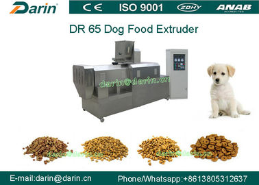 DR65 αυτόματη μηχανή Extruing τροφίμων σκυλιών ανοξείδωτου/ξηρά γραμμή επεξεργασίας τροφίμων της Pet