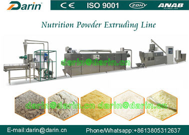 Δίδυμη σκόνη ρυζιού γάλακτος μωρών εξωθητών βιδών που καθιστά τη μηχανή με το CE ISO πιστοποιημένη
