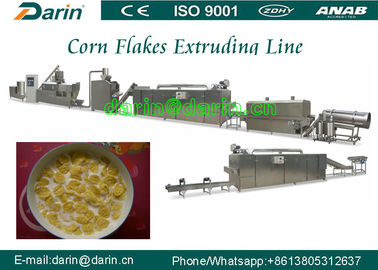 Γραμμή παραγωγής δημητριακών προγευμάτων και νιφάδων καλαμποκιού/μηχανή εξωθητών πρόχειρων φαγητών ριπών
