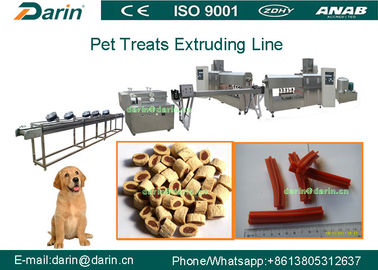 Οδοντική γραμμή επεξεργασίας εξοπλισμού εξωθητών τροφίμων της Pet ραβδιών σκυλιών/τροφίμων της Pet