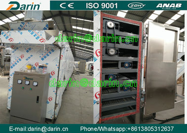 100-150Kg/H 304 ξηρά μηχανή επεξεργασίας ζωοτροφών σβόλων ανοξείδωτου