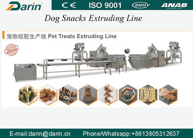 Η Pet μεταχειρίζεται/τα τρόφιμα σκυλιών κατασκευάζοντας τον εξωθητή τροφίμων μηχανών/σκυλιών με το PLC &amp; την οθόνη αφής