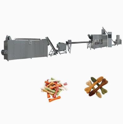Τα στριμμένα τρόφιμα 250kg/h Pet μασήματος σκυλιών μεταχειρίζονται τη μηχανή