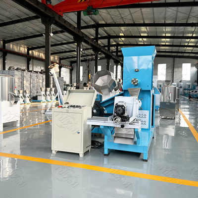 Δίδυμο κοχλιοειδές μηχάνημα εξώθησης τροφής σκύλων με ISO, Γραμμή Παραγωγής Συσσωματωμάτων Τροφής