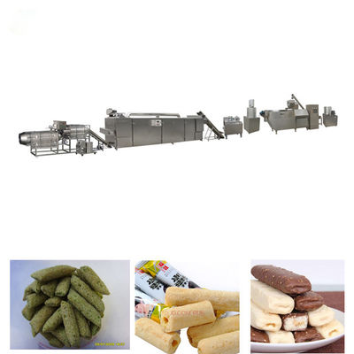 Εξωθημένες μηχανήματα επεξεργασίας πρόχειρων φαγητών ριπών καλαμποκιού/σφαίρα τυριών που κατασκευάζει τη μηχανή