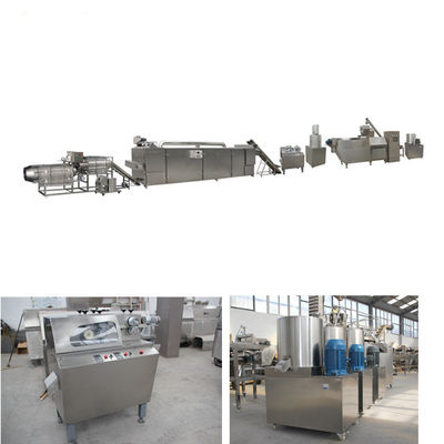 Εξωθημένες μηχανήματα επεξεργασίας πρόχειρων φαγητών ριπών καλαμποκιού/σφαίρα τυριών που κατασκευάζει τη μηχανή