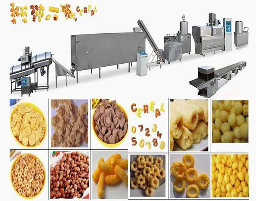 Χάλυβας 304 Stanless αυτόματη μηχανή ριπών καλαμποκιού με 100-150kg ανά ώρα