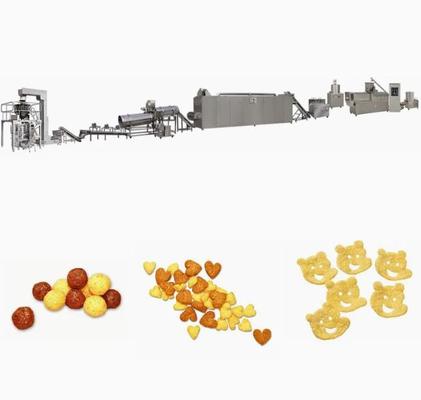 Μηχανή εξωθητών ριπών καλαμποκιού με τη μηχανή WEG