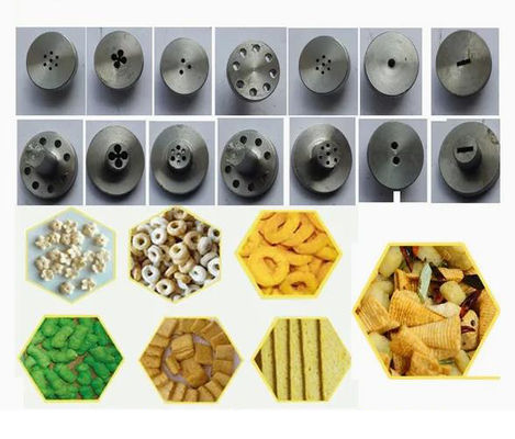 Μηχανή εξωθητών ριπών καλαμποκιού μεγάλης περιεκτικότητας, διπλή μηχανή εξωθητών βιδών