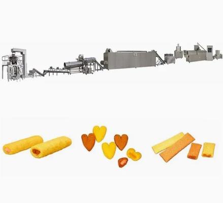 Μηχανή εξωθητών ριπών ρυζιού σίτου βρωμών που εξοπλίζεται με τη μηχανή συσκευασίας