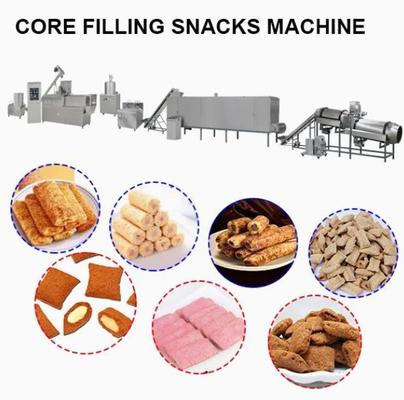 Τρόφιμα πρόχειρων φαγητών ριπών ανοξείδωτου που εξωθούν τη μηχανή με τη μηχανή WEG