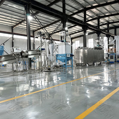 Δίδυμο κοχλιοφόρο εξωθητήρα τροφής για κατοικίδια 2 - 5 τόνων Εξοπλισμός επεξεργασίας τροφής για σκύλους