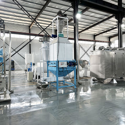 Κρέας, φασόλια, φυτική μηχανή εξώθησης τροφίμων μασήματος κατοικίδιων ζώων με το δίδυμο - βίδα