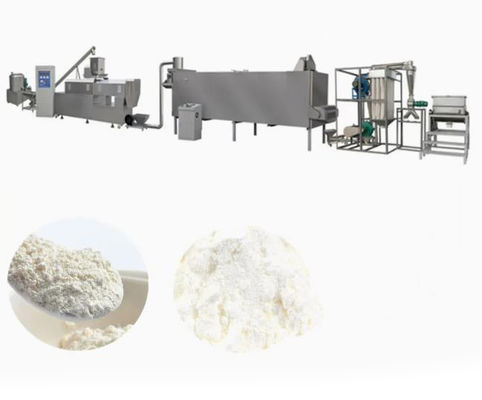 Δίδυμη βίδα που εξωθεί τη μηχανή 200-250kg/h εξωθητών τροφίμων σκονών διατροφής