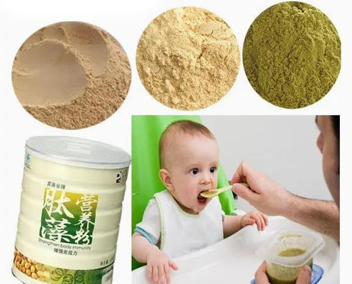 Δίδυμη βίδα που εξωθεί τη μηχανή 200-250kg/h εξωθητών τροφίμων σκονών διατροφής