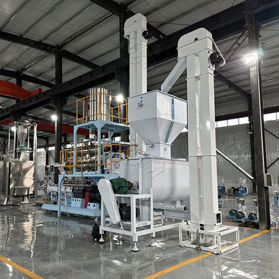 Ανοξείδωτου δίδυμος εξοπλισμός εξωθητών τροφίμων της Pet βιδών ξηρός για το σκυλί, πουλιά