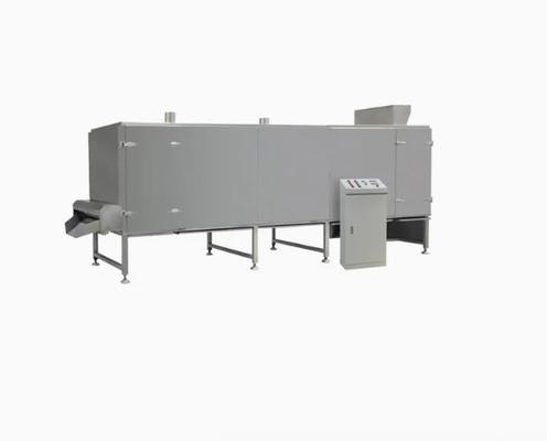 Ξεφγμένη μηχανή εξωθητών τροφίμων/τηγανίζοντας γραμμή επεξεργασίας τροφίμων πρόχειρων φαγητών