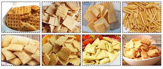 Αυτόματα τηγανισμένα εξώθησης πρότυπα CE μηχανημάτων σβόλων πρόχειρων φαγητών τροφίμων τρισδιάστατα