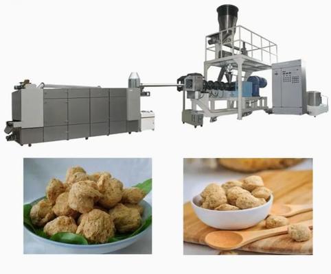 Μηχανή 120kg/h, 500kg/h, 1ton/h εξωθητών σόγιας δημητριακών προγευμάτων