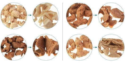 Μηχανή 120kg/h, 500kg/h, 1ton/h εξωθητών σόγιας δημητριακών προγευμάτων