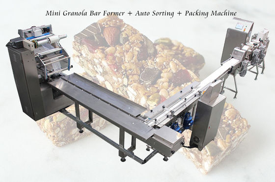 φραγμός δημητριακών 150mm 90pcs/Min που κατασκευάζει τη μηχανή με τον κόπτη