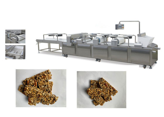 Φραγμός Granola φραγμών δημητριακών ανοξείδωτου που κατασκευάζει τη μηχανή κυλώντας διαμορφώνοντας την τέμνουσα μηχανή