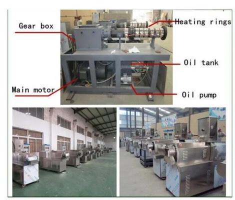 Μηχανή εξωθητών σόγιας ανοξείδωτου για απομονωμένη τη σόγια πρωτεΐνη