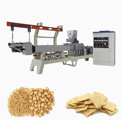 Συνεχής και Αυτόματη Μηχανή Εξώθησης Υφής TVP Σόγιας, Γραμμή Παραγωγής