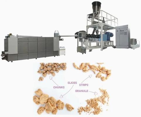 Κατασκευασμένη γραμμή παραγωγής εξωθητών ψηγμάτων μηχανών/σόγιας εξωθητών σόγιας