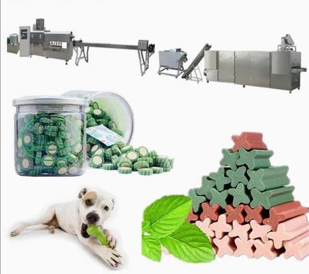 Οι διάφορες μορφές Pet θεραπεύουν το σκυλί μηχανών μασούν τον εξωθητή εξοπλισμού επεξεργασίας τροφίμων πρόχειρων φαγητών