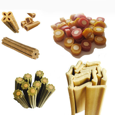 Οι διάφορες μορφές Pet θεραπεύουν το σκυλί μηχανών μασούν τον εξωθητή εξοπλισμού επεξεργασίας τροφίμων πρόχειρων φαγητών