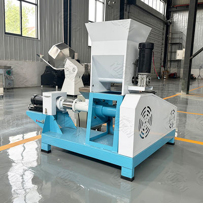 Γρήγορη παραγωγή εξωθητών τροφίμων σκυλιών βιδών SUS η ενιαία για τη Pet μεταχειρίζεται την παραγωγή