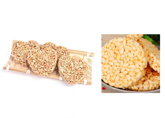 Ξεφγμένη μηχανή 300~500kg κέικ ρυζιού ανά οθόνη αφής Siemens ικανότητας 2017 ώρας