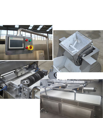 Φραγμός Granola ανοξείδωτου/εύθραυστη πλήρης γραμμή τεμνουσών μηχανών φυστικιών